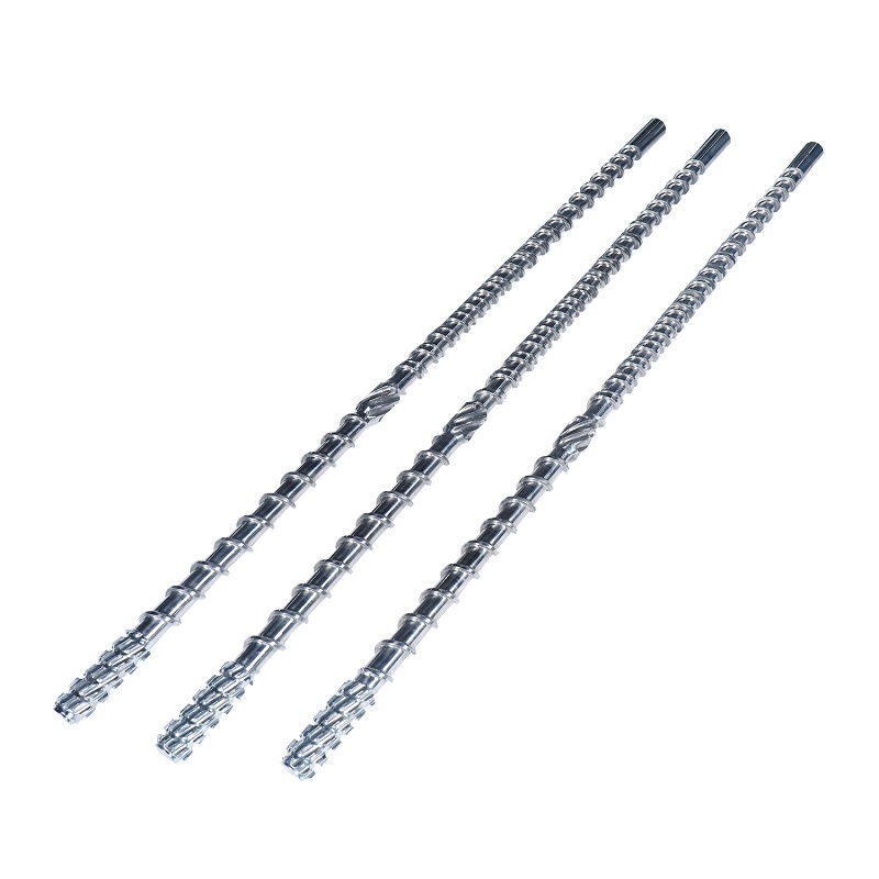 Bimetallic Screw Barrel ສໍາລັບເຄື່ອງ extruder Screw ດຽວ